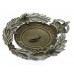 County Borough of Barrow-in-Furness Police Wreath Helmet Plate - King's Crown