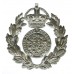 Chesterfield Borough Police Wreath Cap Badge - King's Crown