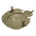 Worcestershire Constabulary Wreath Cap Badge - King's Crown