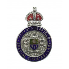 City of Sheffield Special Constabulary Enamelled Lapel Badge - King's Crown