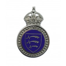 Essex Special Constabulary Enamelled Lapel Badge - King's Crown