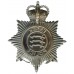 Essex Police Enamelled Helmet Plate - Queen's Crown