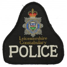 Leicestershire Constabulary Police Cloth Bell Patch Badge