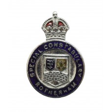 Rotherham Special Constabulary Enamelled Lapel Badge - King's Cro