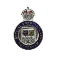 Rotherham Special Constabulary Enamelled Lapel Badge - King's Crown