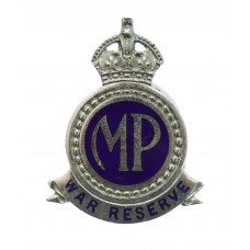 WW2 Metropolitan Police War Reserve Enamelled Lapel Badge