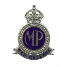 WW2 Metropolitan Police War Reserve Enamelled Lapel Badge