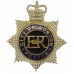 City of London Police Senior Officer's Enamelled Cap Badge - Queen's Crown