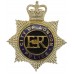 City of London Police Senior Officer's Enamelled Cap Badge - Queen's Crown