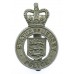 States of Jersey Police Cap Badge - Queen's Crown