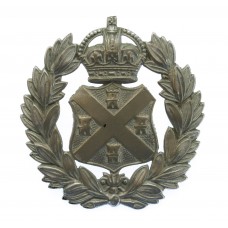 Plymouth City Police Wreath Cap Badge - King's Crown