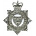 Leeds City Police Senior Officer's Enamelled Cap Badge - Queen's Crown