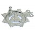 Leeds City Police Senior Officer's Enamelled Cap Badge - Queen's Crown