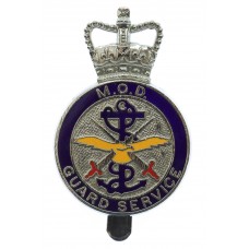 Ministry Of Defence (M.O.D.) Guard Service Enamelled Cap Badge - 