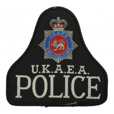 United Kingdom Atomic Energy Authority (U.K.A.E.A.) Constabulary Cloth Bell Patch Badge