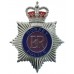 Dorset Police Enamelled Helmet Plate - Queen's Crown