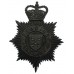 Reading Borough Police Night Helmet Plate - Queen's Crown