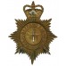 Isle of Ely Constabulary Night Helmet Plate - Queen's Crown