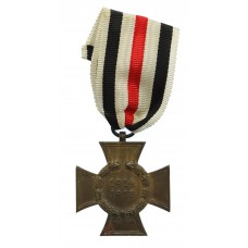 German WW1 Honour Cross 1914-1918 without Swords (Non-combatant)