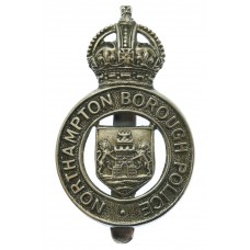 Northampton Borough Police Cap Badge - King's Crown