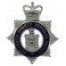 Rochdale County Borough Police Senior Officer's Enamelled Cap Badge - Queen's Crown