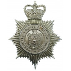 Rochdale County Borough Police Helmet Plate - Queen's Crown