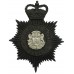 Cardiff City Police Night Helmet Plate - Queen's Crown