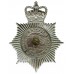 Dover Harbour Board Police Helmet Plate - Queen's Crown