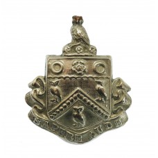 Oldham Borough Police White Metal Collar Badge