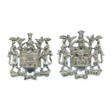 Pair of Wigan Borough Police Collar Badges