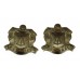 Pair of Sunderland Borough Police White Metal Collar Badges