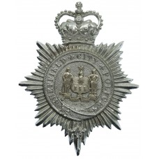 Sheffield City Police Helmet Plate - Queen's Crown