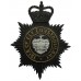 Isle of Ely Constabulary Helmet Plate - Queen's Crown