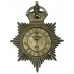 Reading Borough Police Helmet Plate - King's Crown