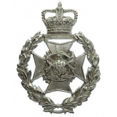 Salford City Police Wreath Helmet Plate - Queen's Crown