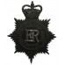 Hampshire & Isle of Wight Police Night Helmet Plate - Queen's Crown