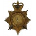 Hampshire & Isle of Wight Police Night Helmet Plate - Queen's Crown