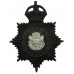 Cardiff City Police Night Helmet Plate - King's Crown