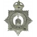 Bootle County Borough Police Chrome Helmet Plate - King's Crown