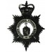 Bootle County Borough Police Helmet Plate - Queen's Crown (Voided Centre)