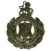 Birkenhead Borough Police White Metal Coat of Arms Helmet Plate