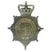 Birkenhead Borough Police Helmet Plate - Queen's Crown