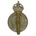 Bolton Special Constabulary White Metal Cap Badge - King's Crown