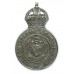 Bolton Special Constabulary Chrome Lapel/Cap Badge - King's Crown