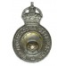 Bolton Special Constabulary Chrome Lapel/Cap Badge - King's Crown