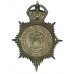 County Borough of Bolton Police Helmet Plate - King's Crown