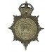 County Borough of Bolton Police Helmet Plate - King's Crown