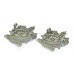 Pair of County Borough of Bolton Police Collar Badges