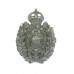 County Borough of Bolton Police Small Wreath Cap Badge - King's Crown