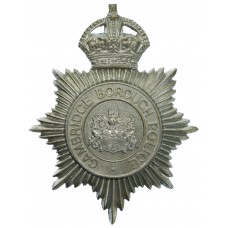 Cambridge Borough Police Helmet Plate - King's Crown
